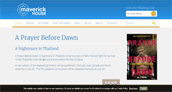 Desktop Screenshot of maverickhouse.com